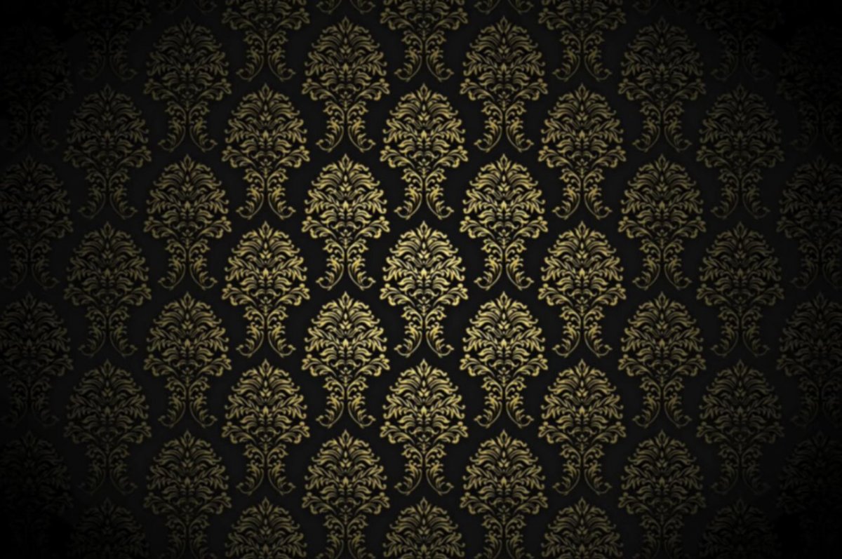Фон черный с золотом