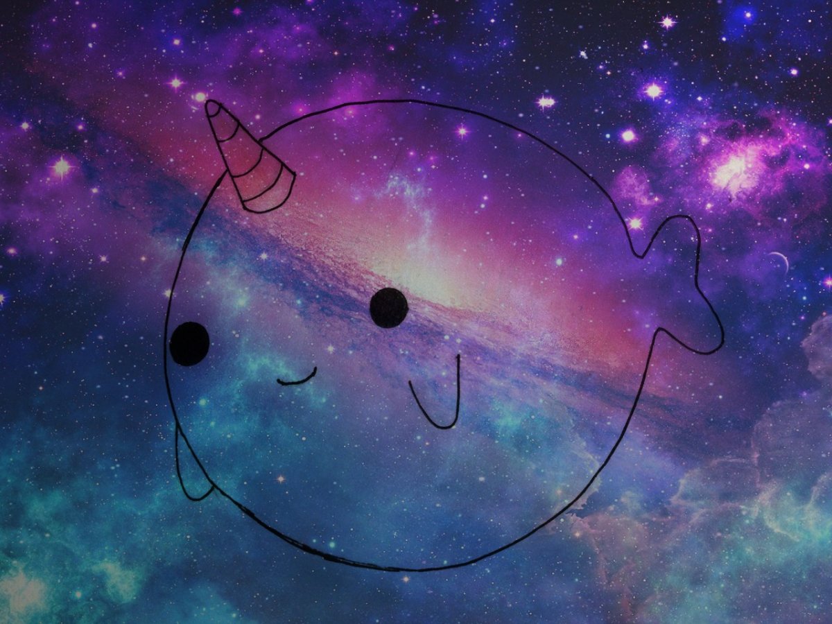Фон милый космос