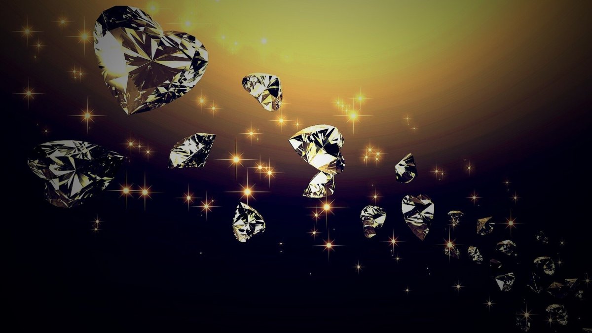 Абстракция бриллианты