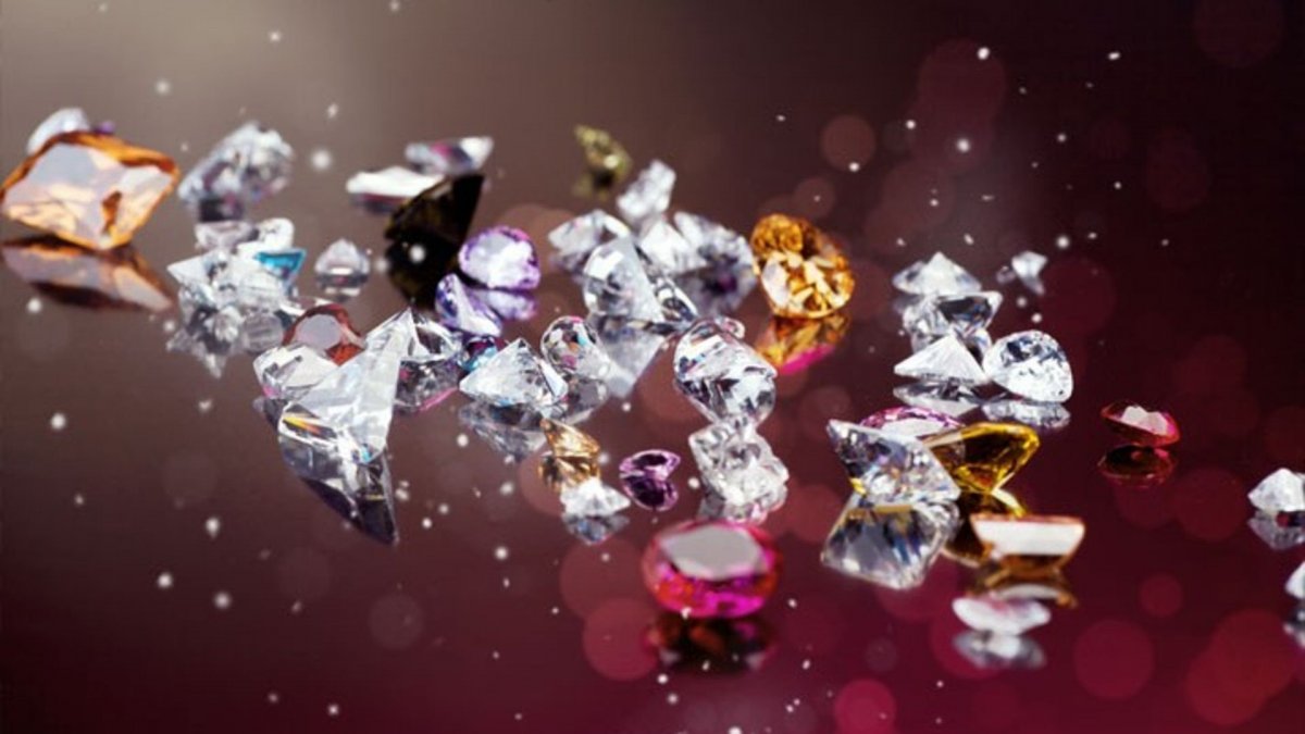 Бриллианты фон
