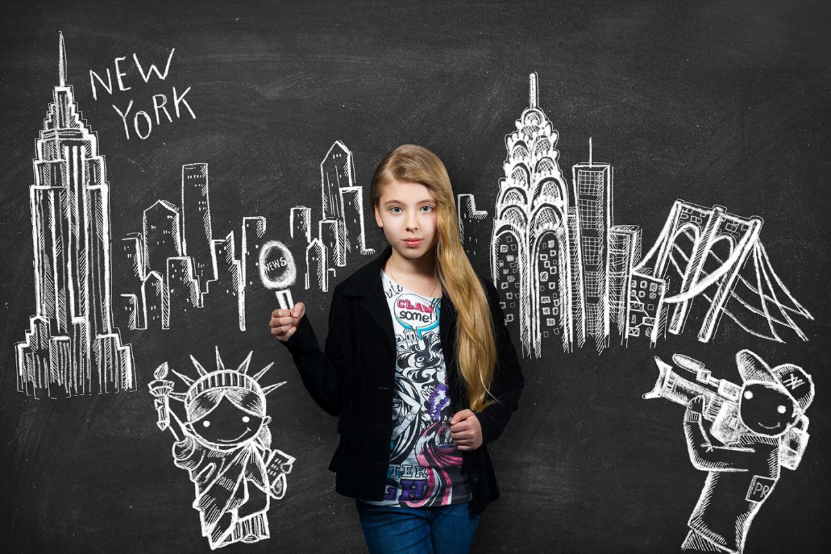 Выпускной альбом мелом на доске