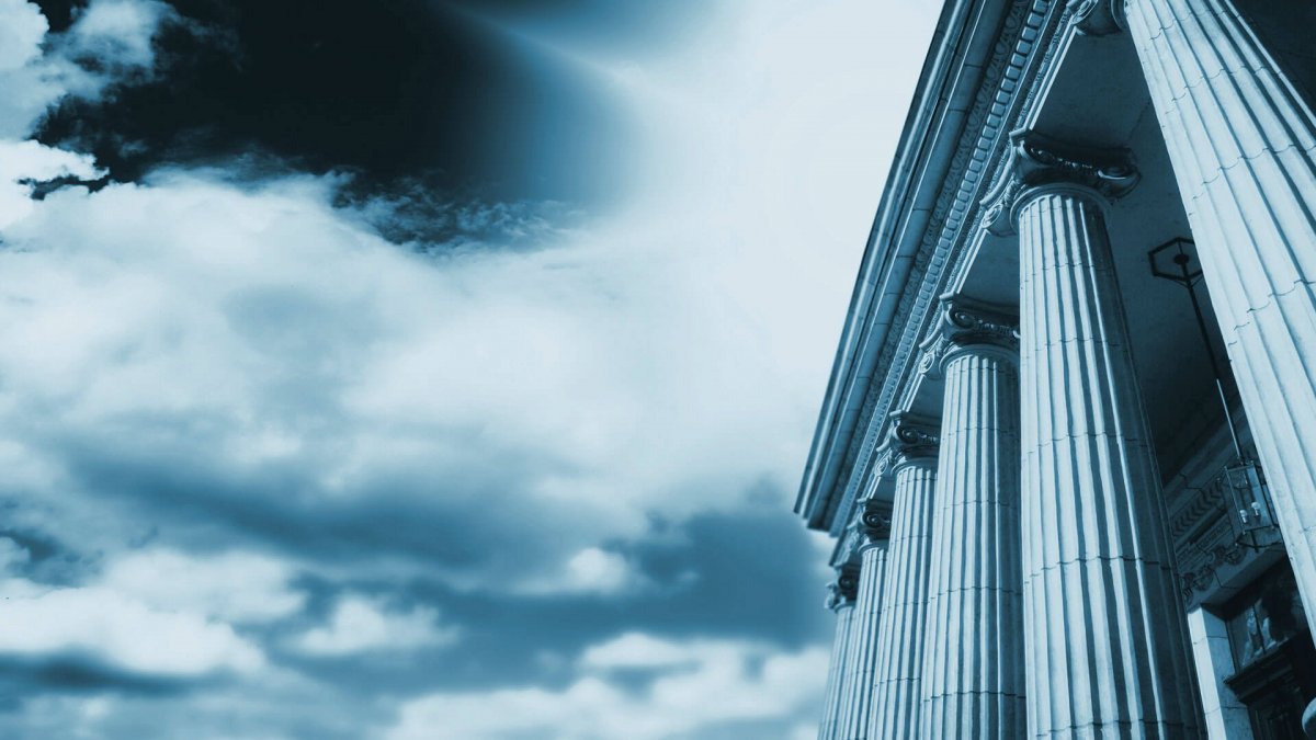 Здание с колоннами