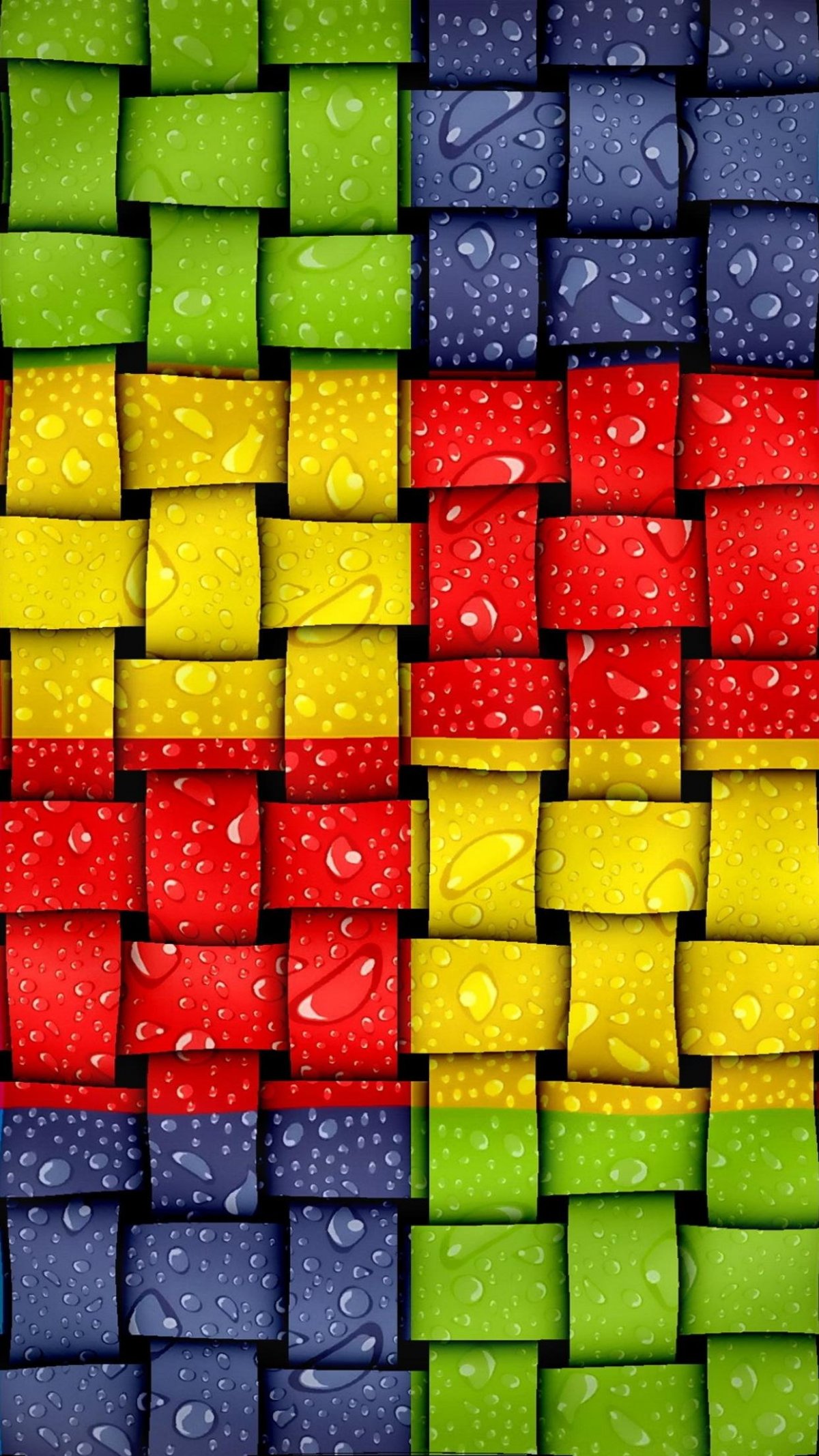 Разноцветные кубики