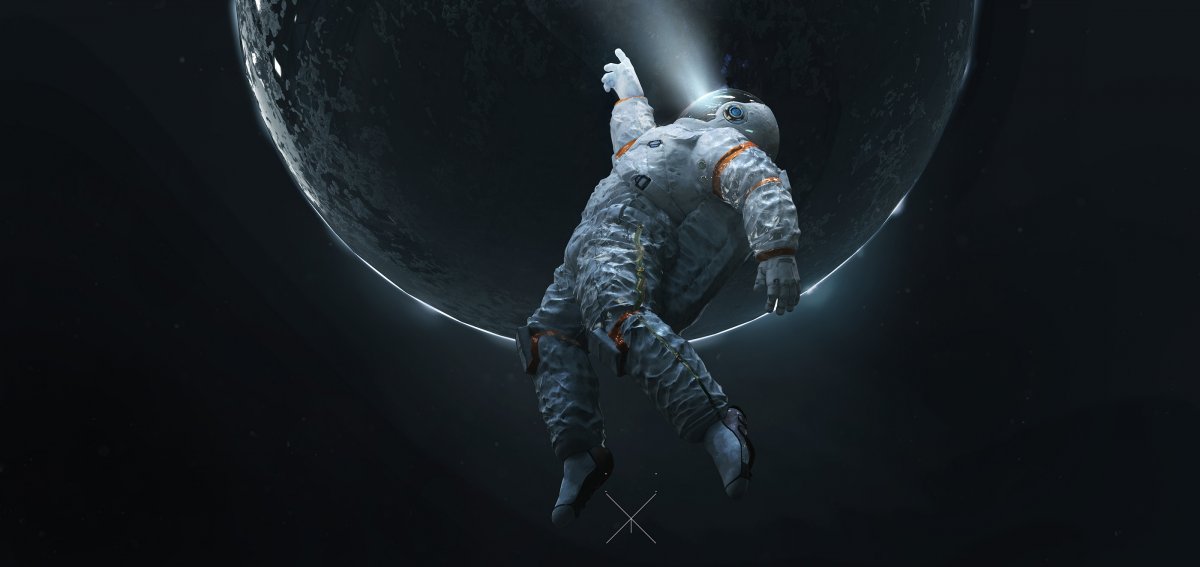 Обои 1280x1024 4:3 космонавт