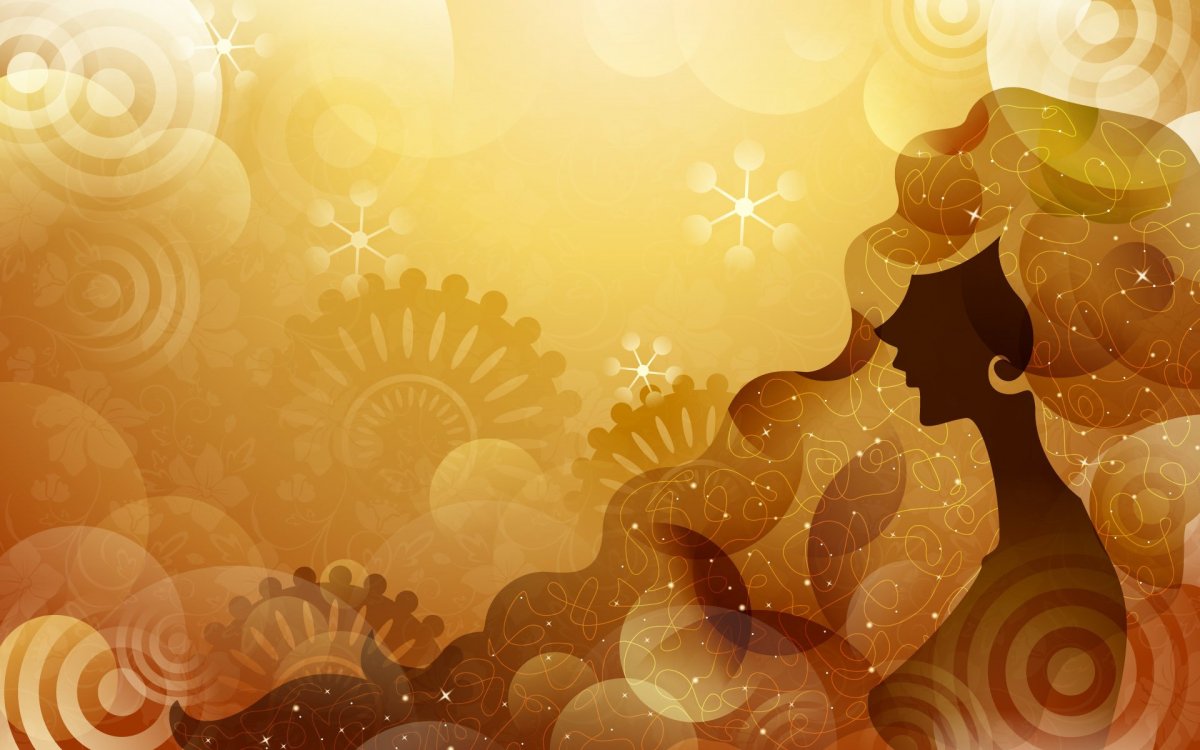 Золотистый фон для презентации