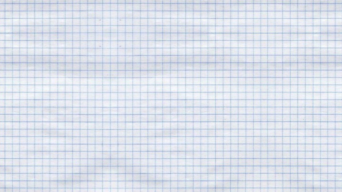 Лист бумаги в клетку