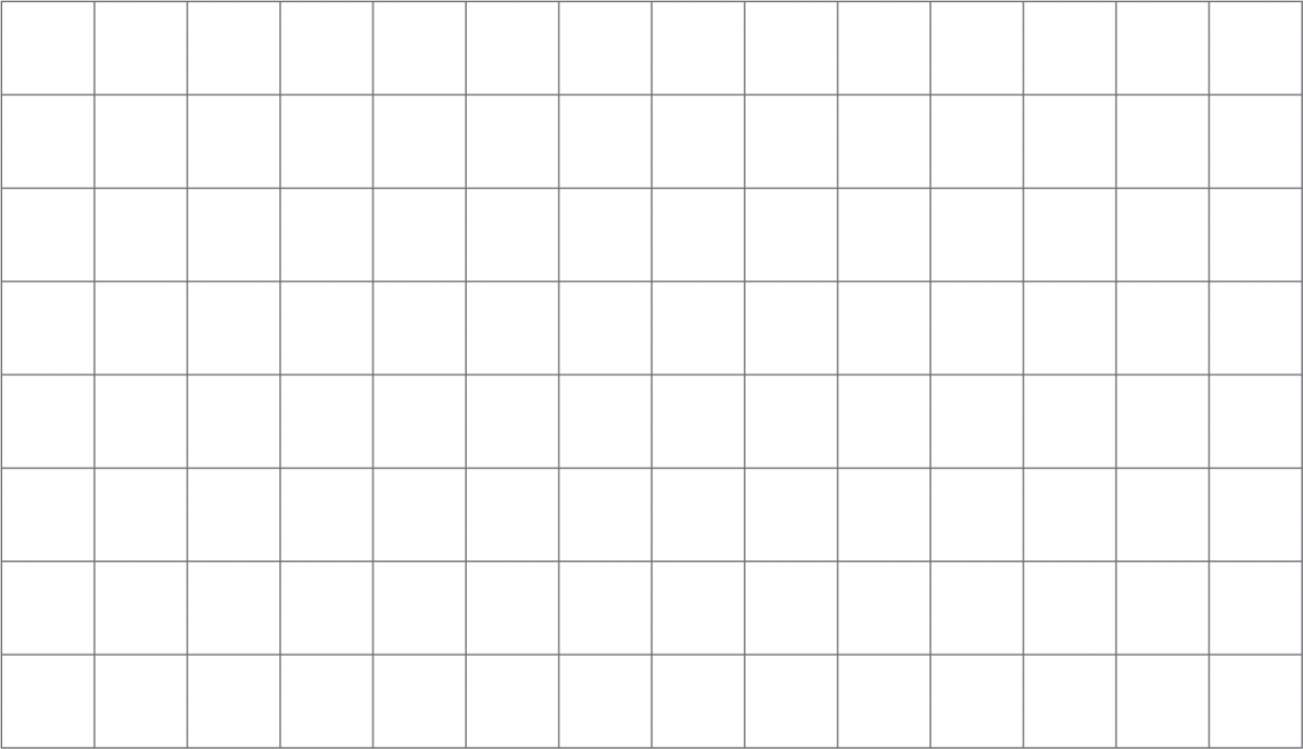 Лист с большими клетками