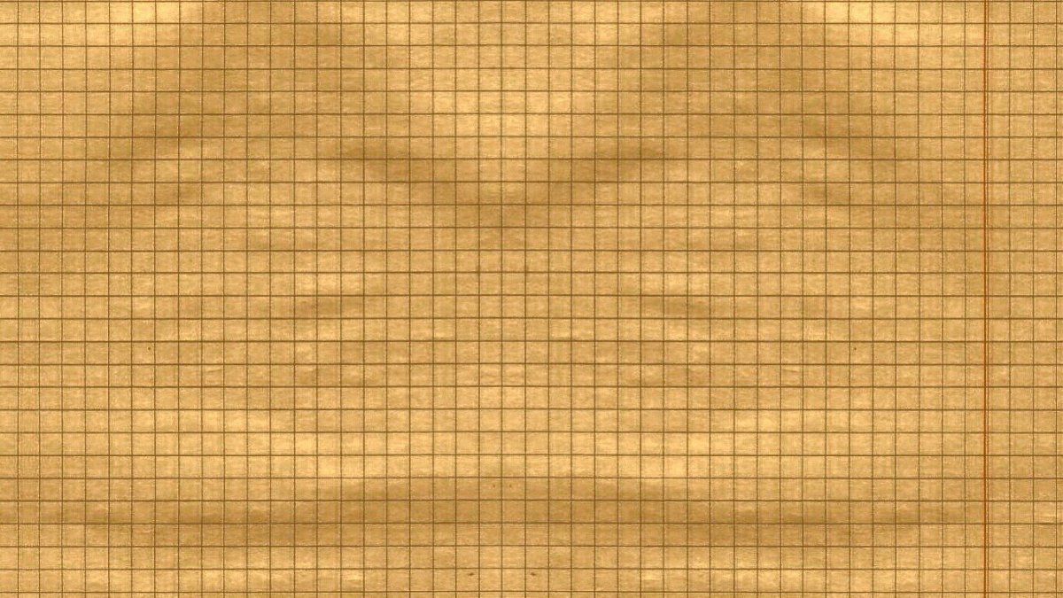 Лист в клетку