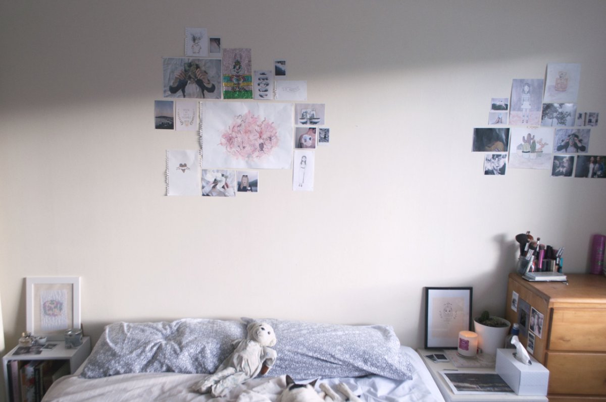 Фон для селфи комната