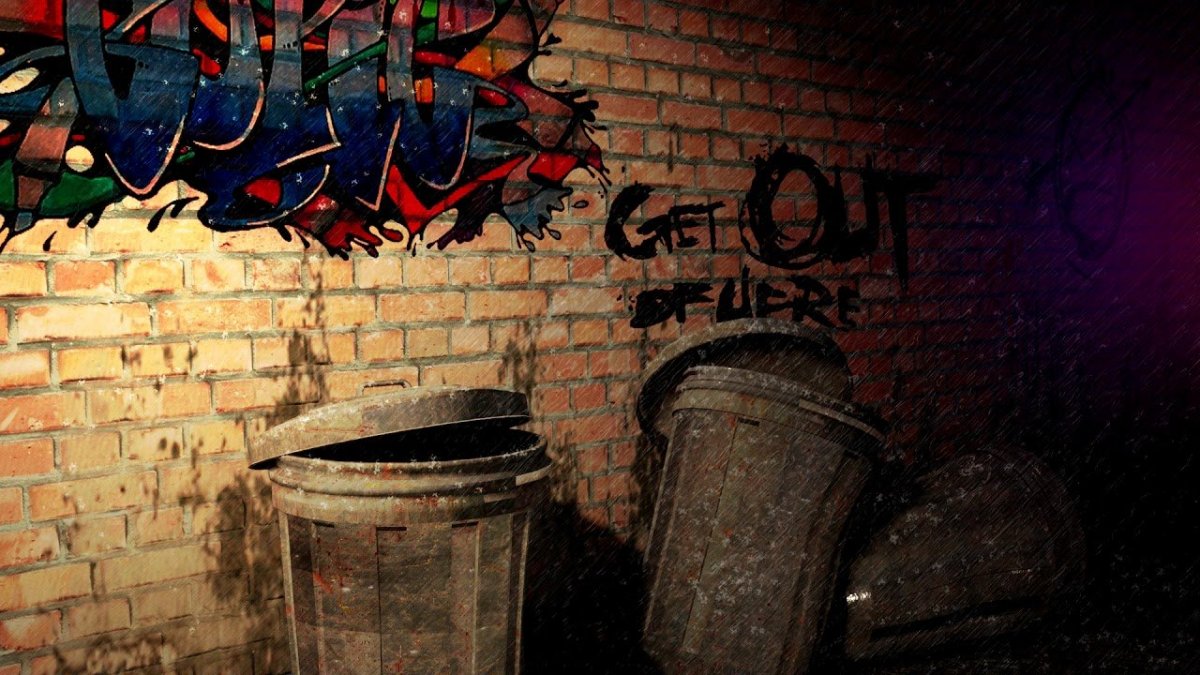 Фон в стиле гетто