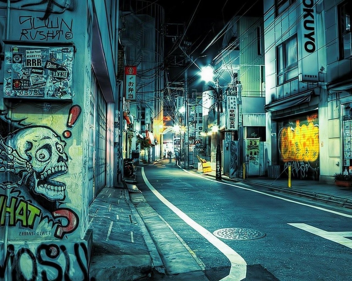 Граффити на стене