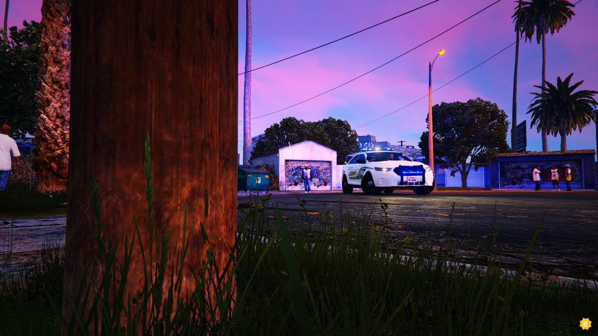 ГТА 5 фон Грув стрит