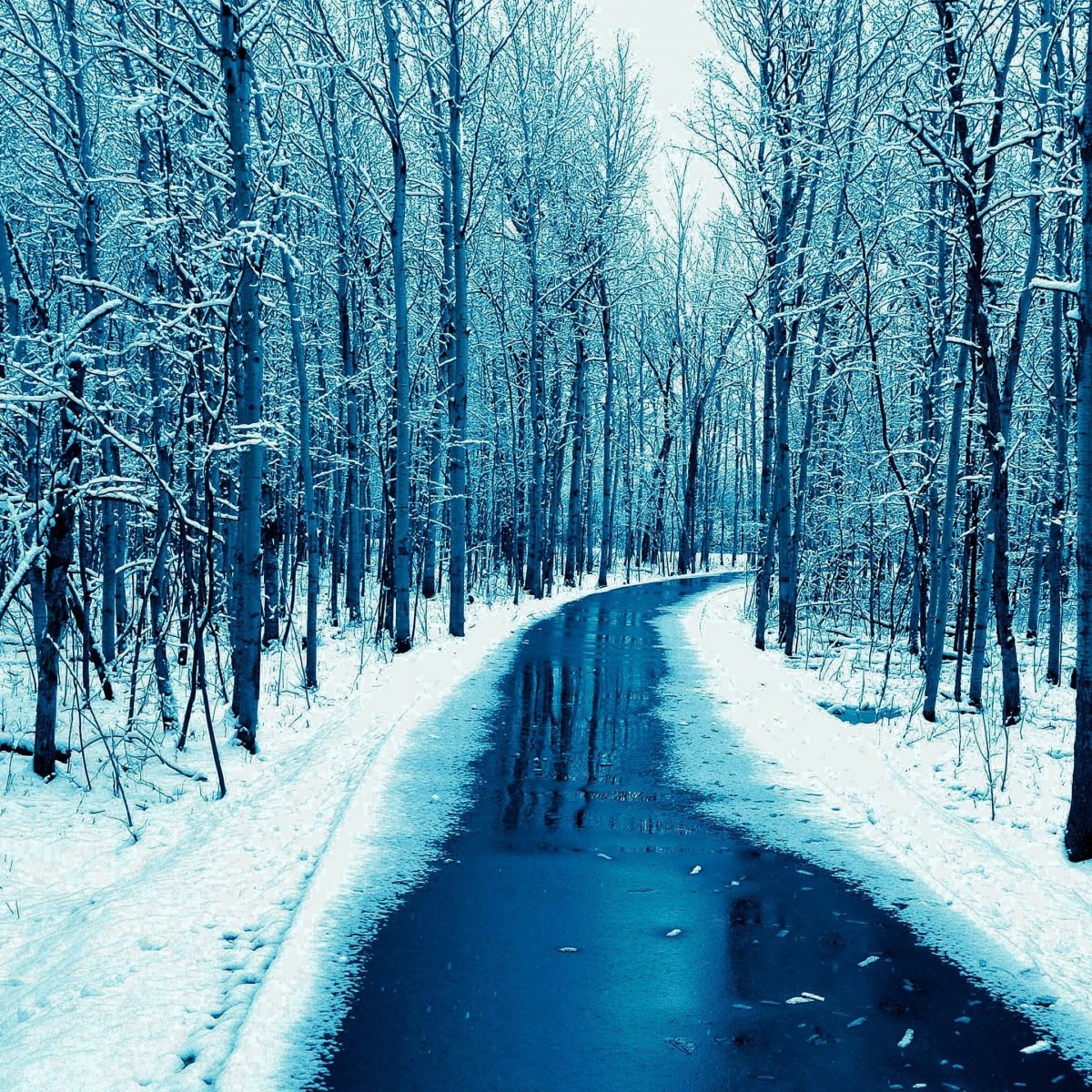 Зима на андроид