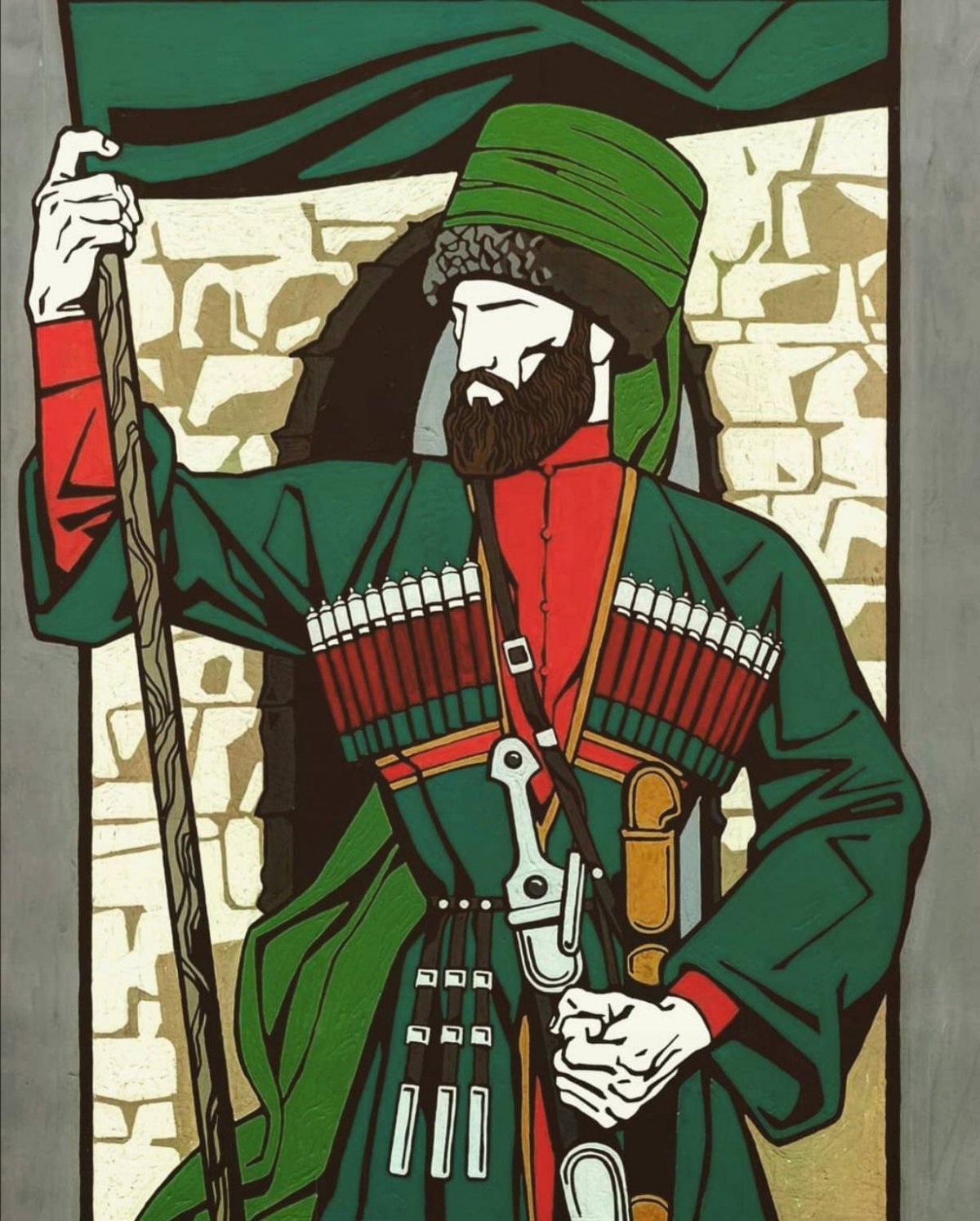 Имам Шамиль и Байсангур