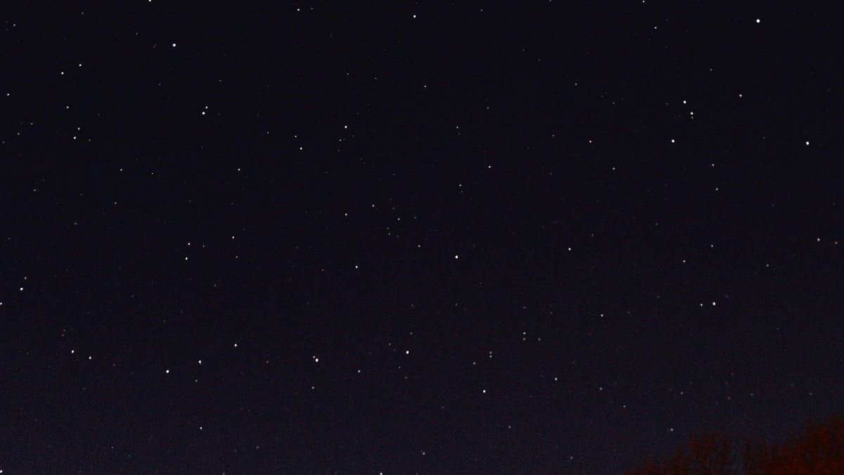 Звездное небо черное