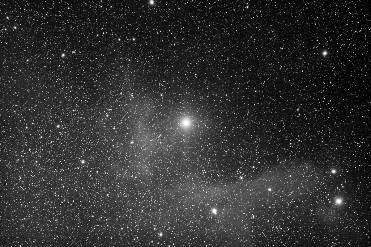 Облака черно белые