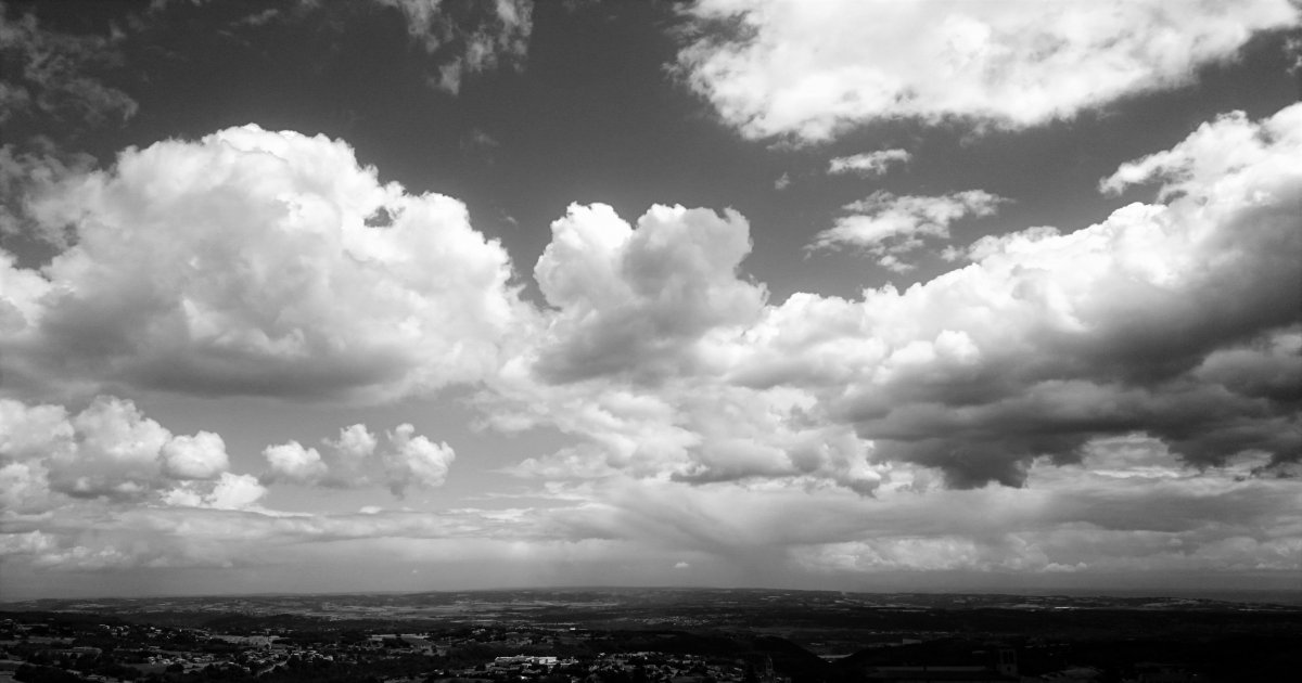 Розово сиреневое небо