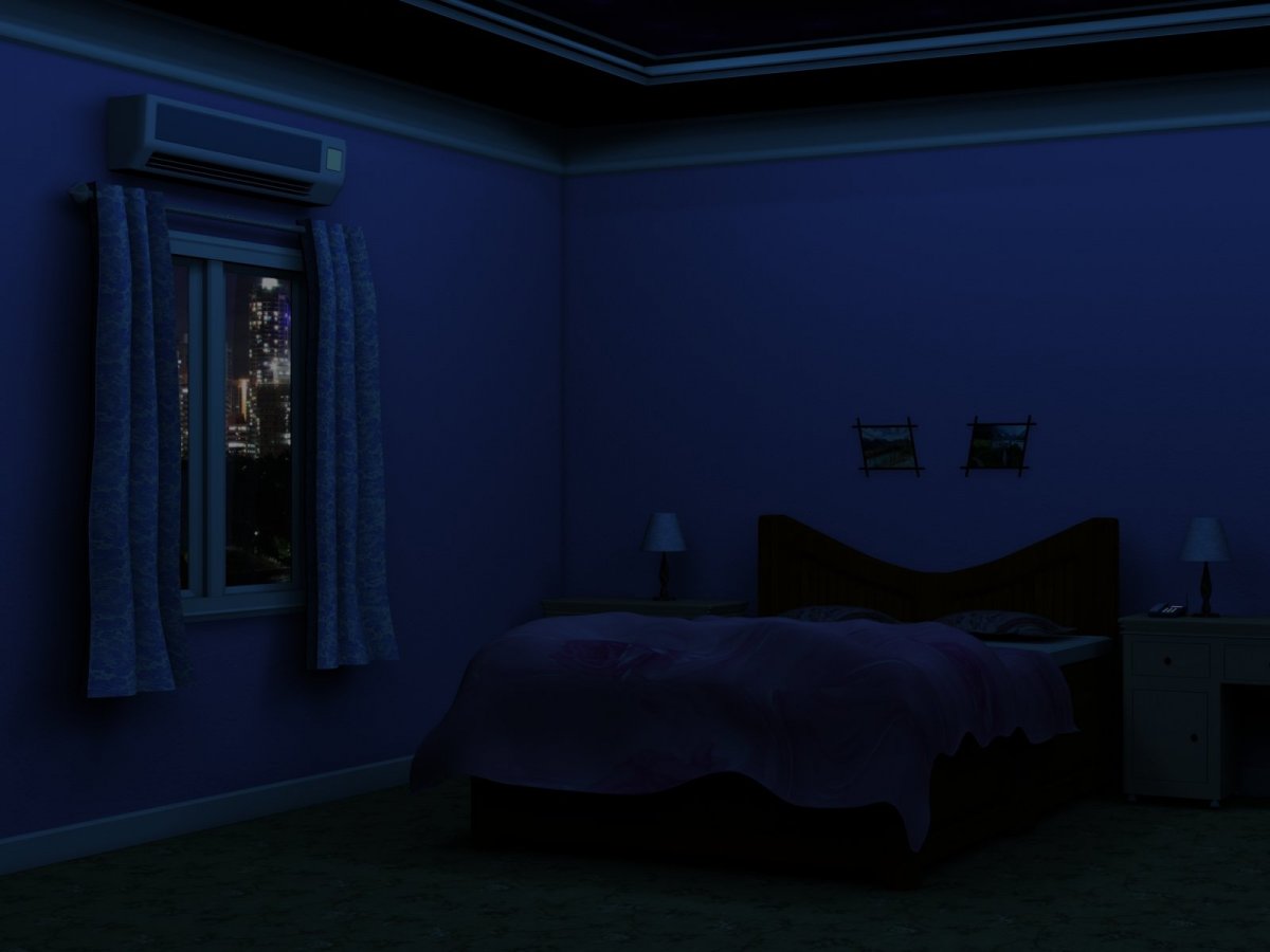 Свечи в спальне