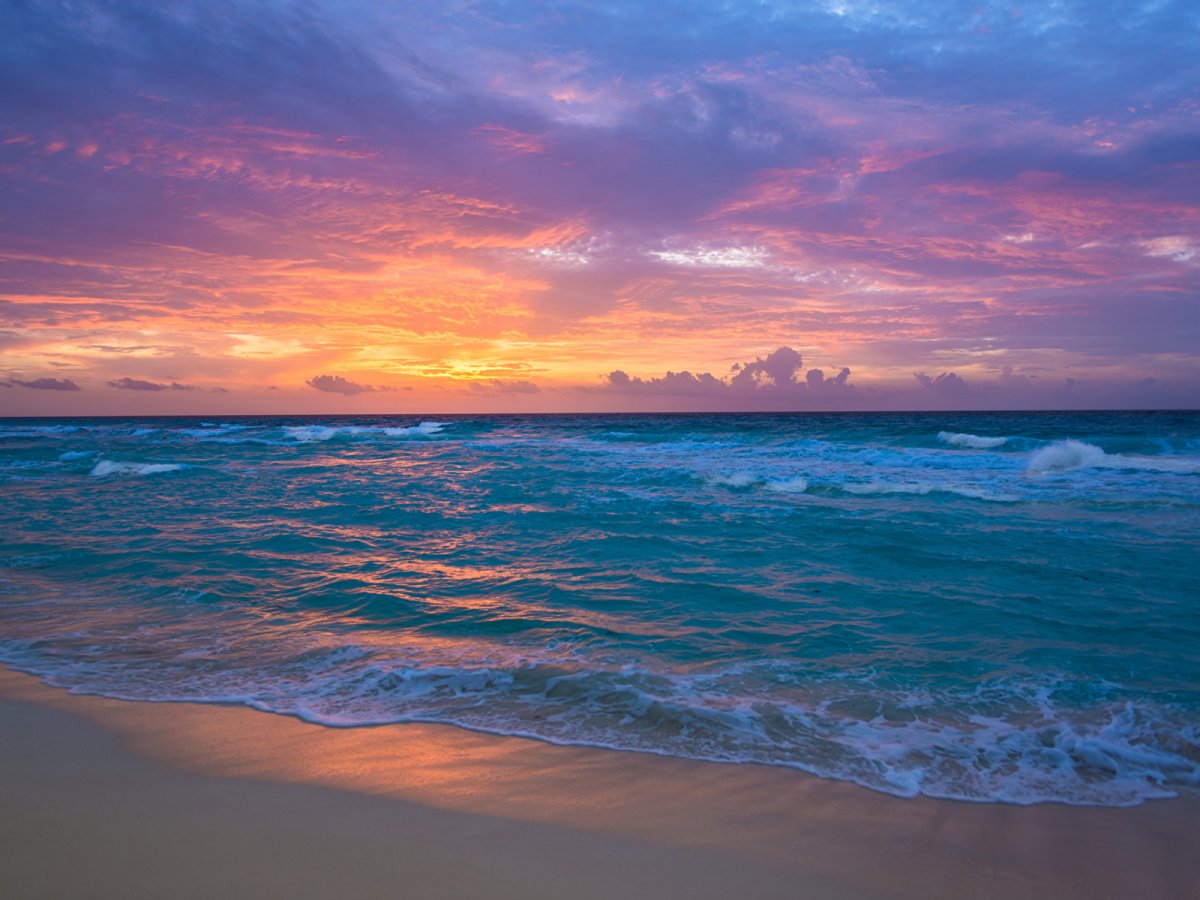 Море волны пляж