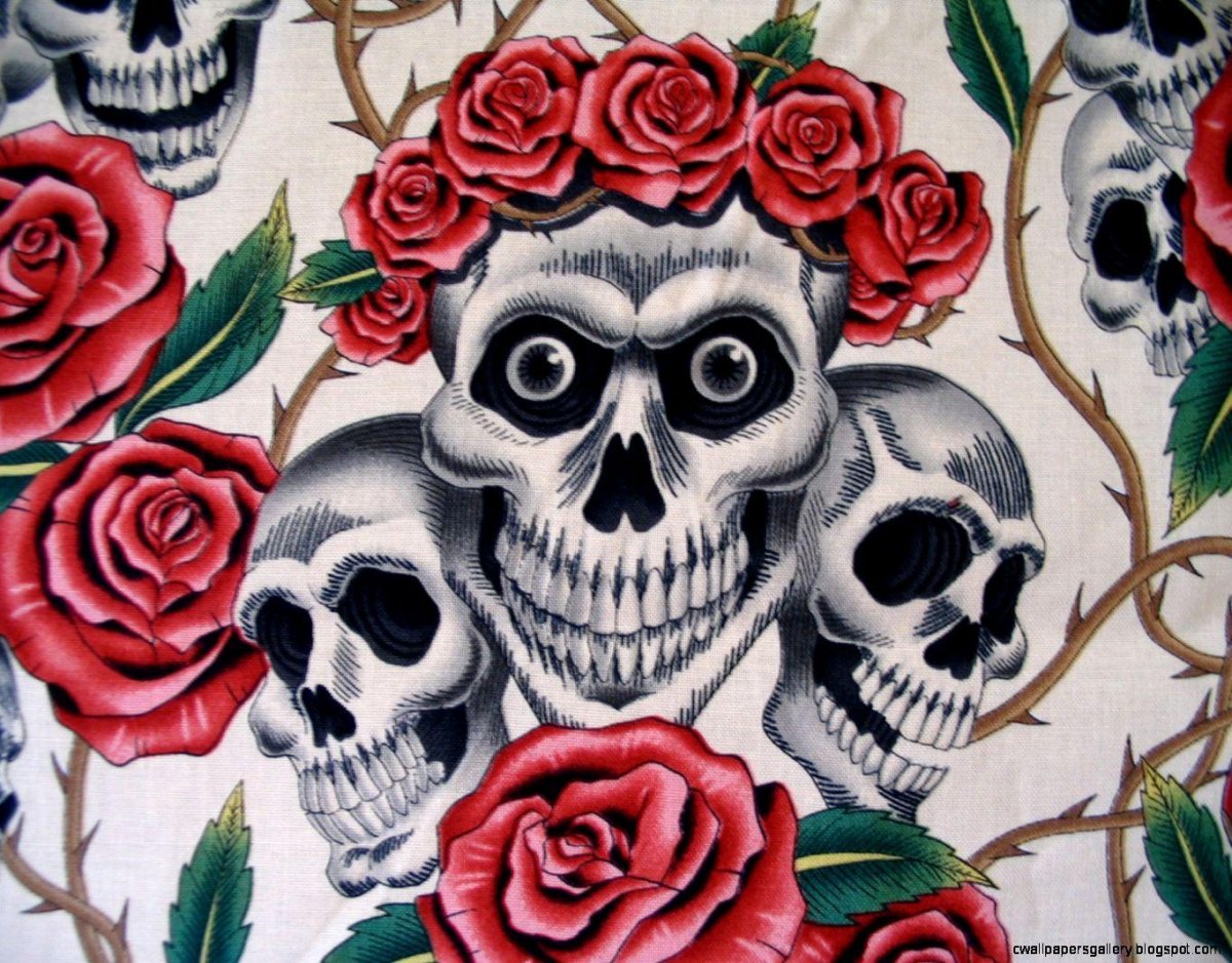 Черепа Калавера тату