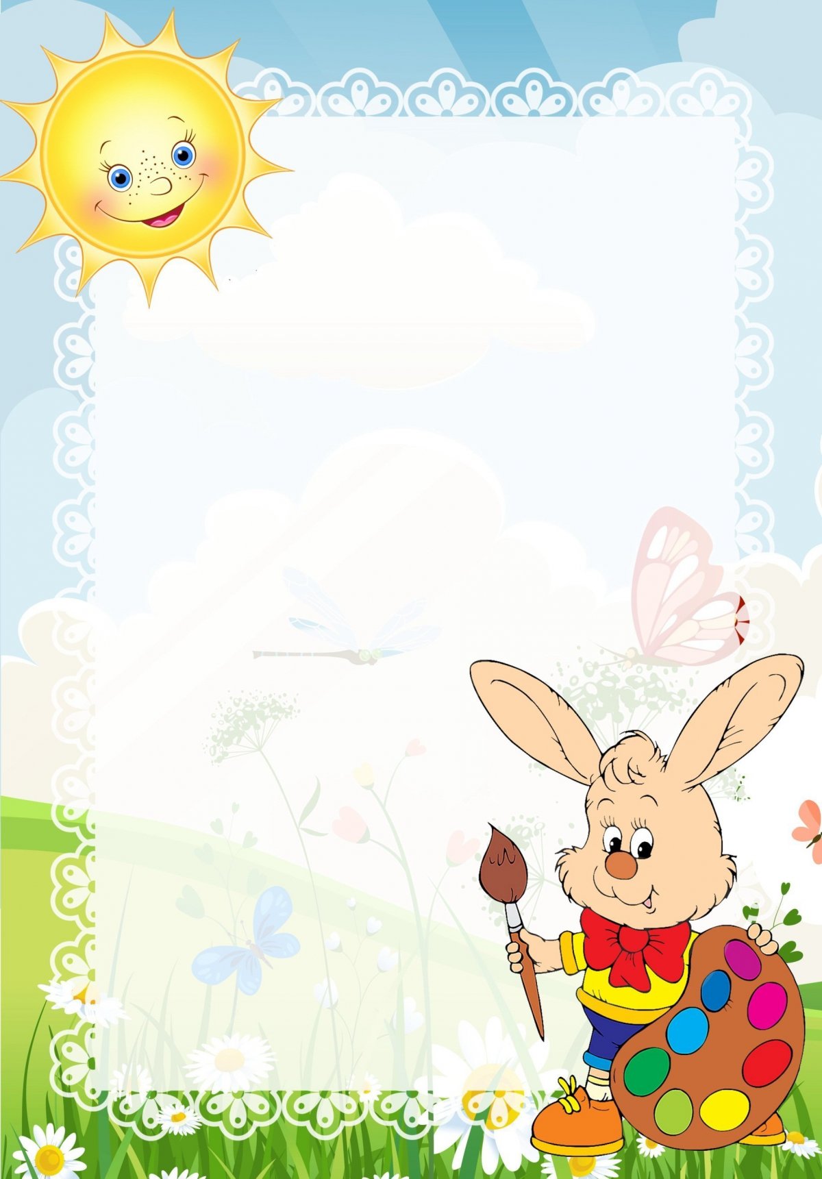 Детская рамка для детского сада