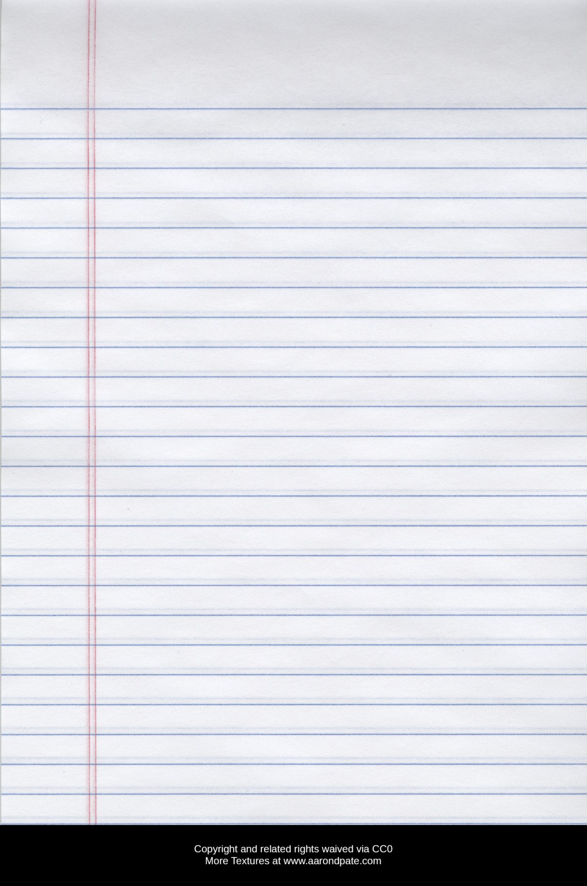 Бумага в линейку