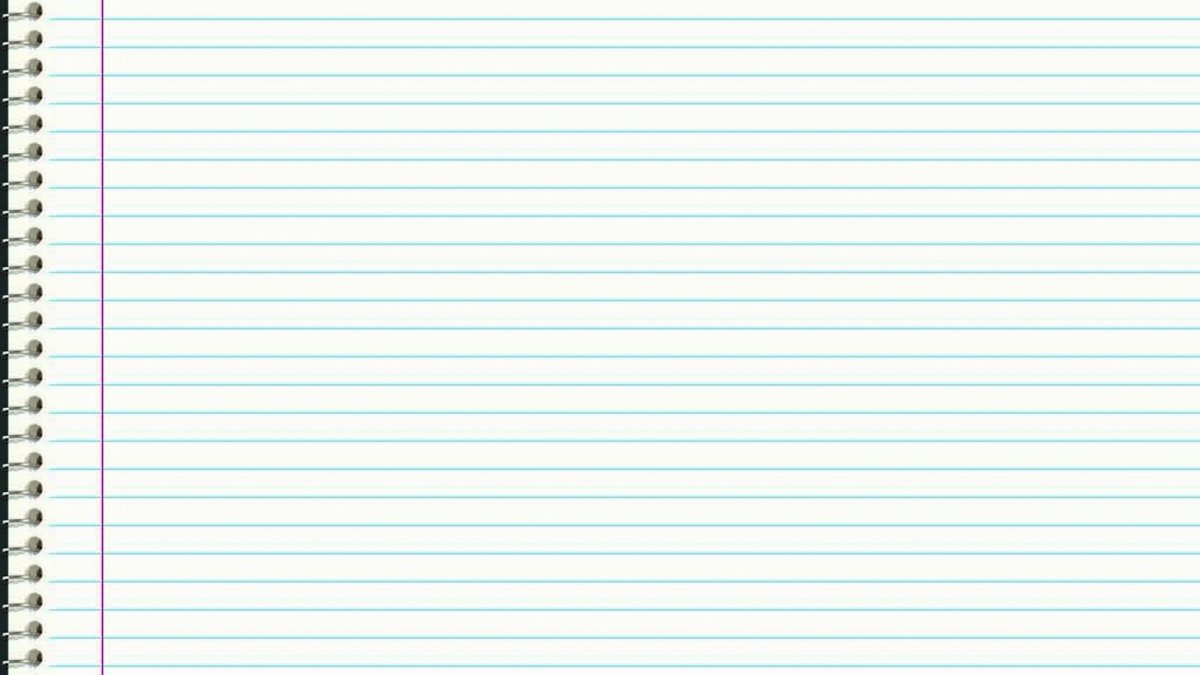 Тетрадный лист в линию узор