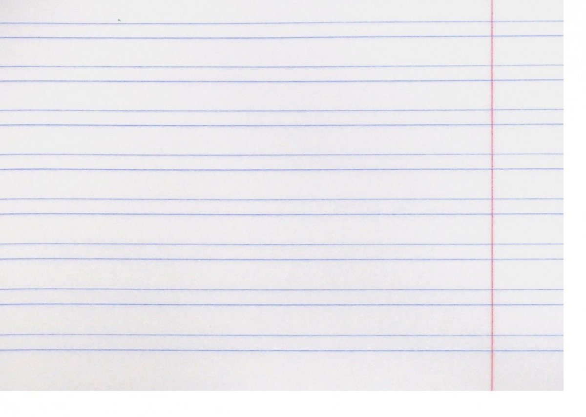 Тетрадка в линейку