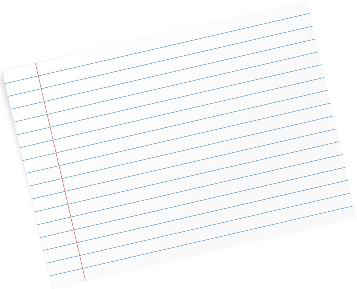 Тетрадный лист в линейку фон