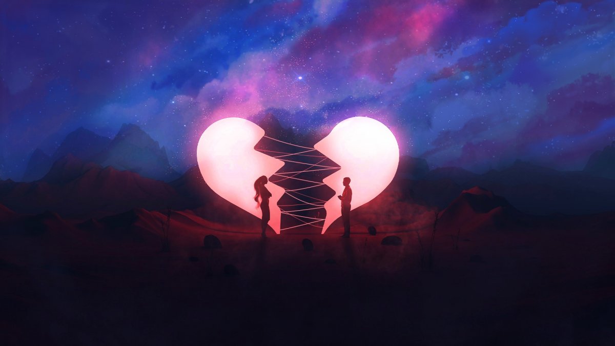 Разбитое сердце обои