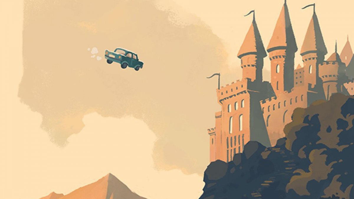 Фон в стиле Гарри Поттер