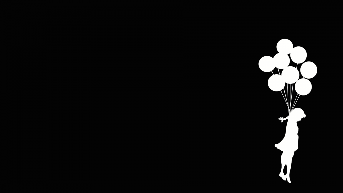 Надписи на черном фоне