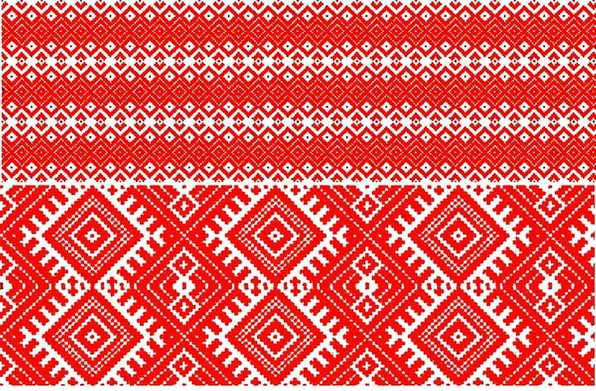Белорусский орнамент фон