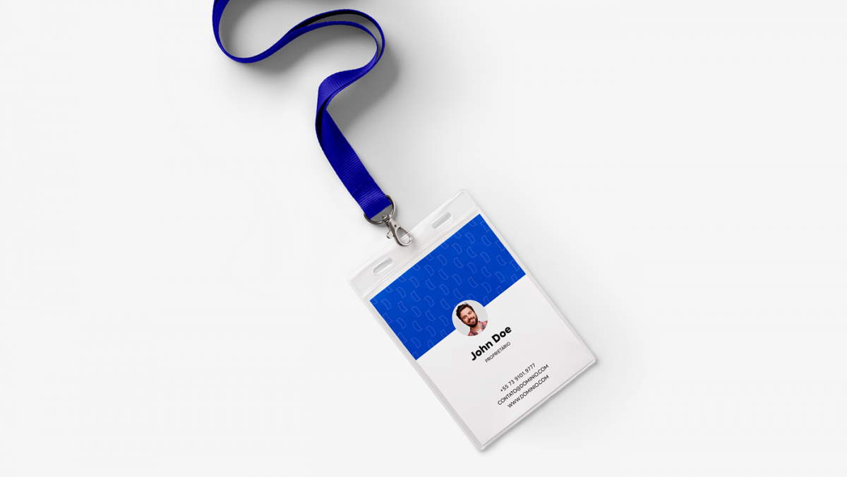 Бейдж макет