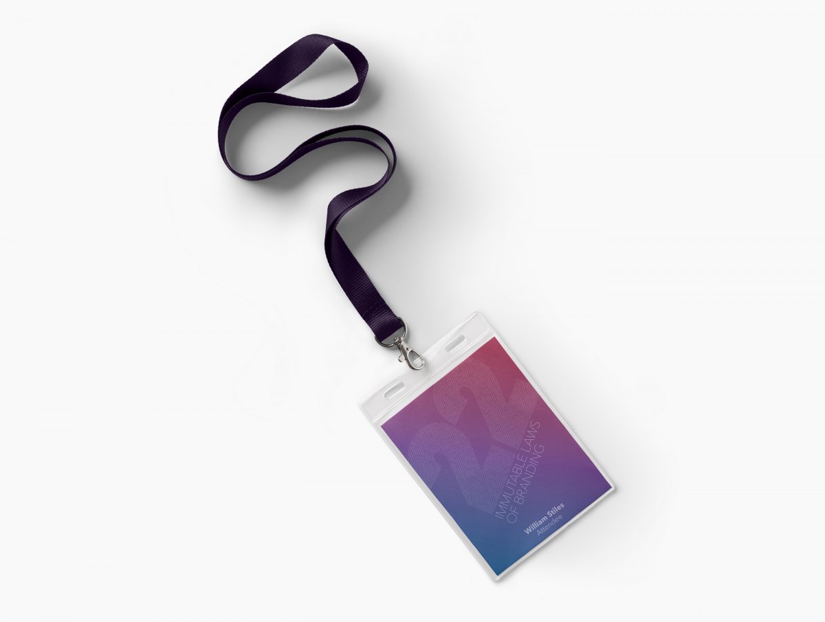 Бейдж мокап