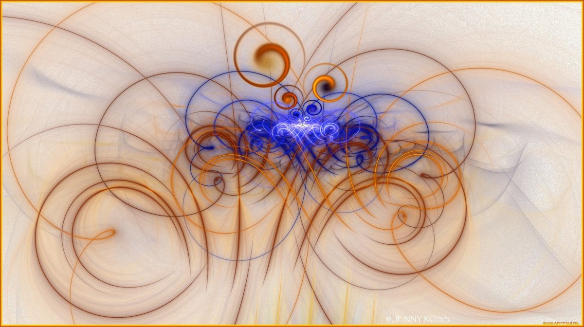 Пастельные разводы