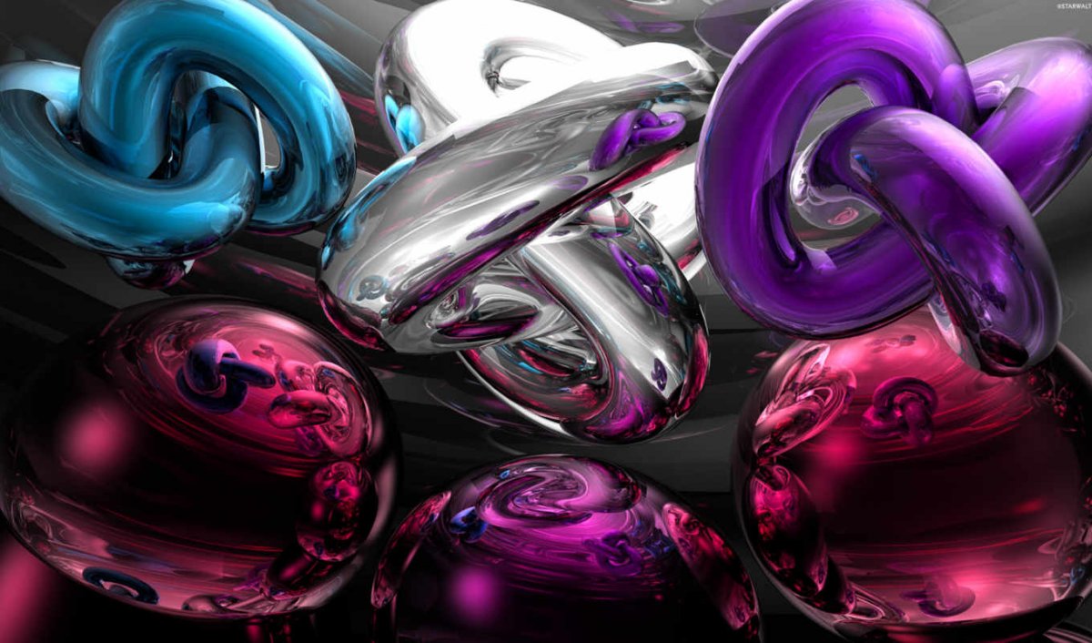 Обои на рабочий стол абстракция светлая