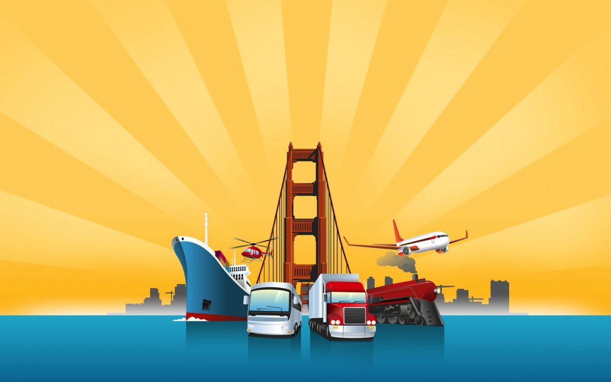 Общественный транспорт фон