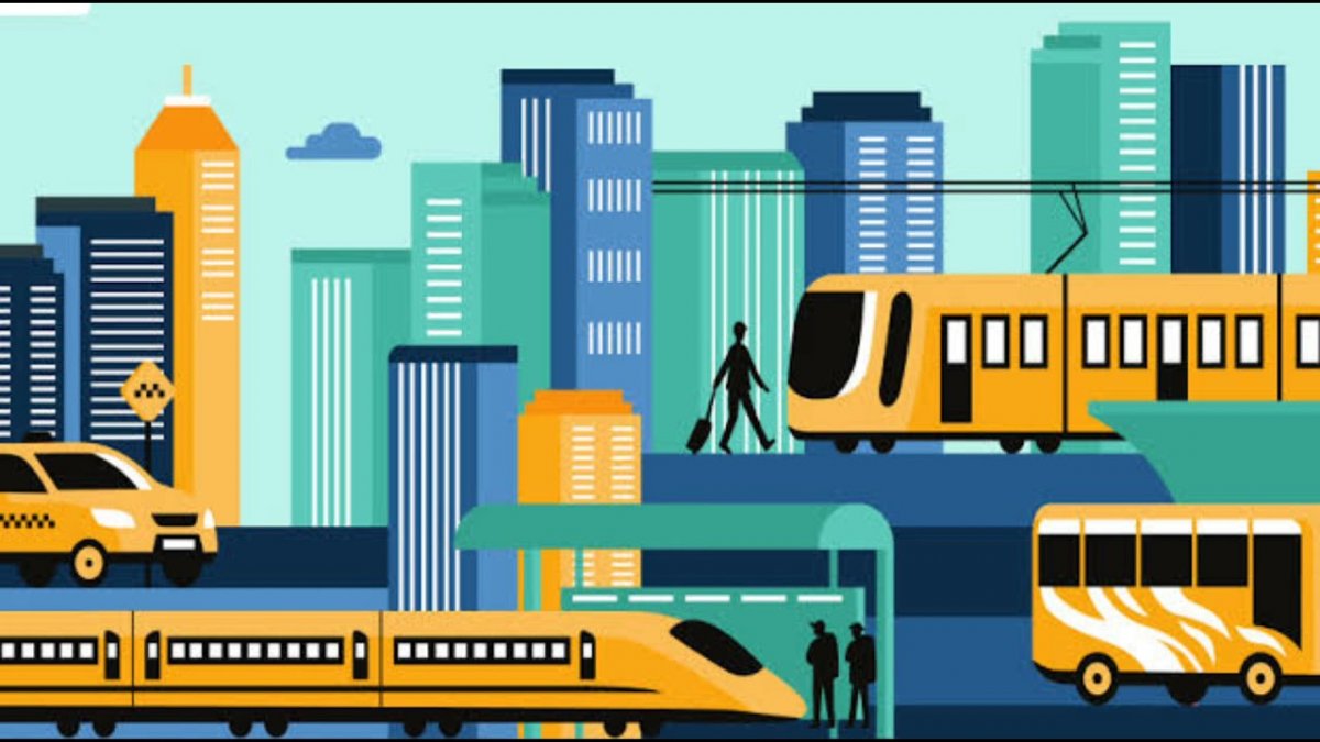 Фон для презентации дорожное движение