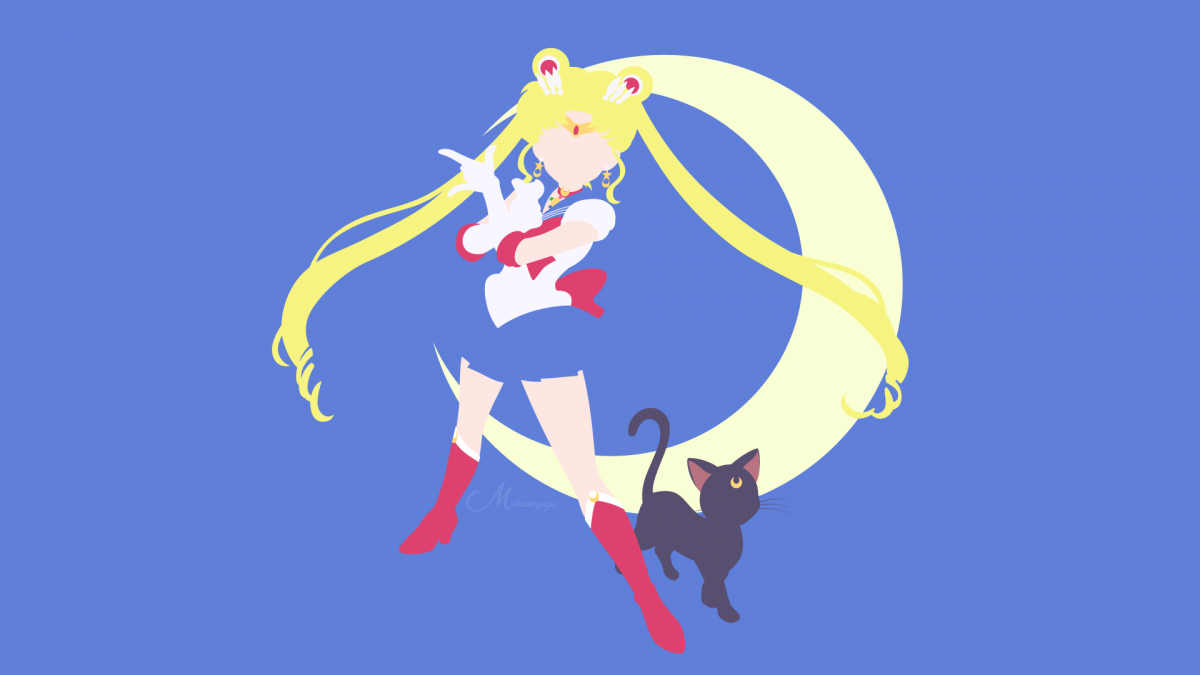 Обои на ноутбук Сейлор Мун