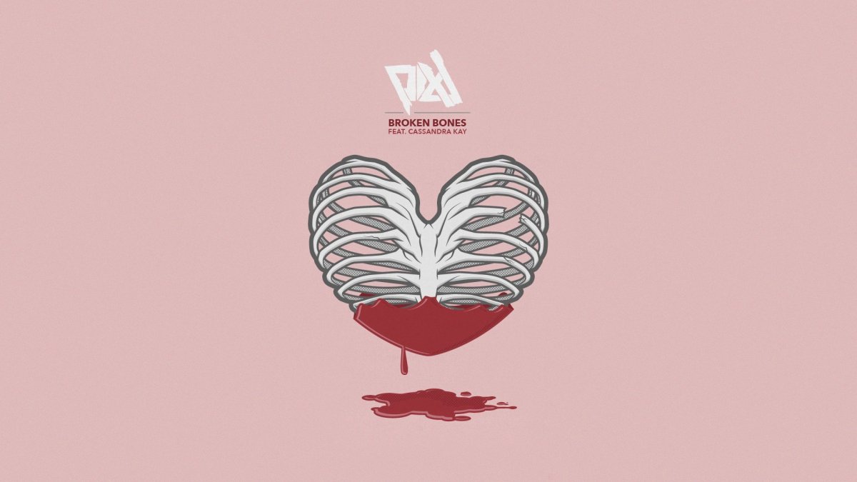 Разноцветные сердечки паттерн