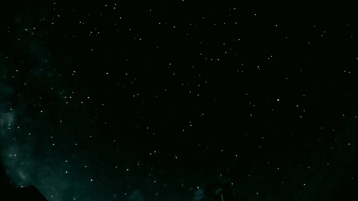 Звездное небо черное