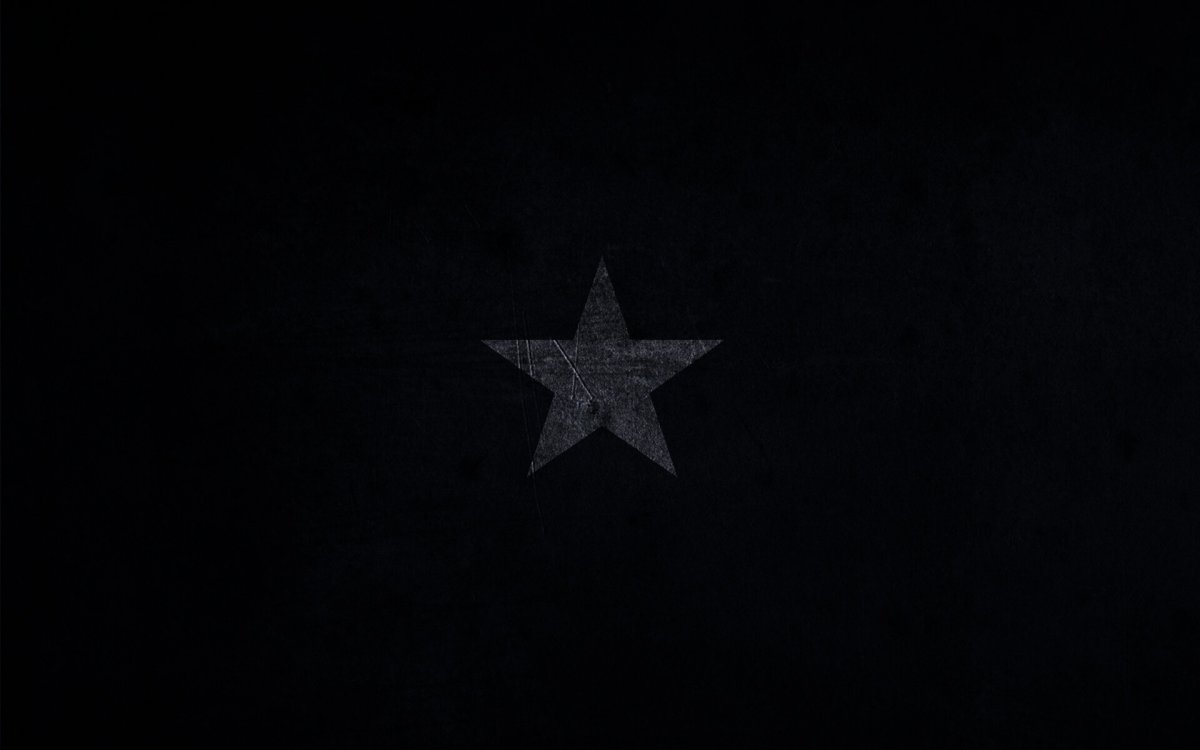 Звезды на черном фоне