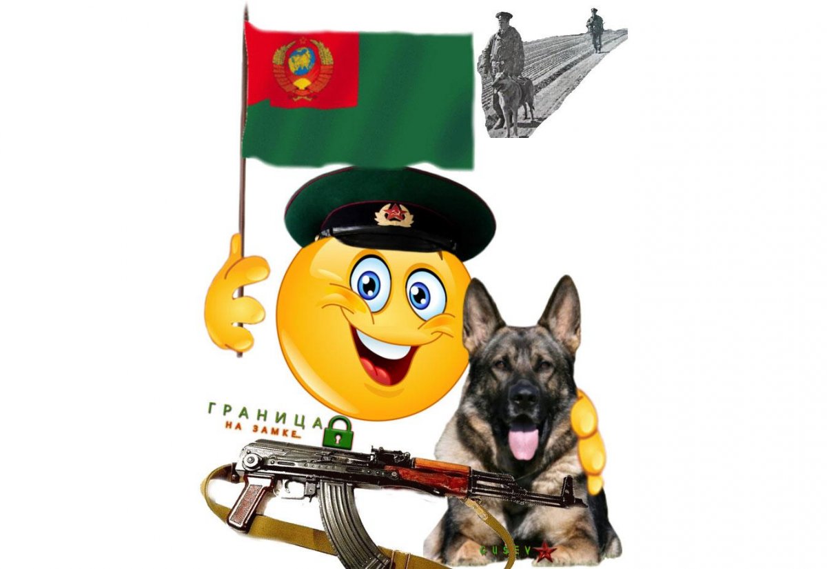 Силуэт пограничника