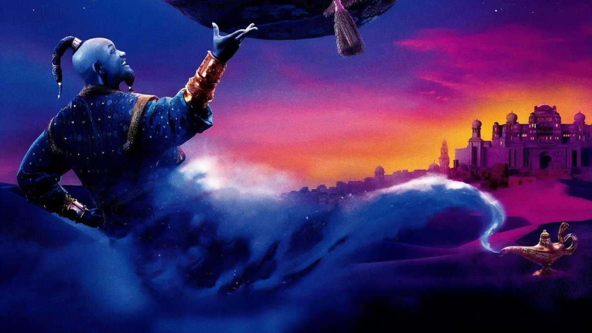 Волшебная лампа Аладдина Джинн