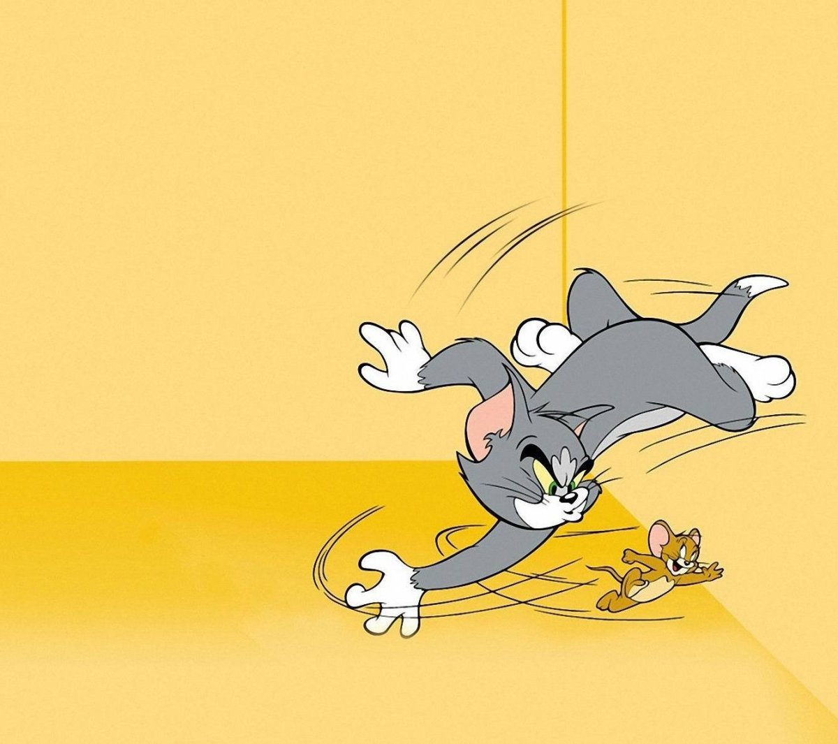 Том и Джерри том курит