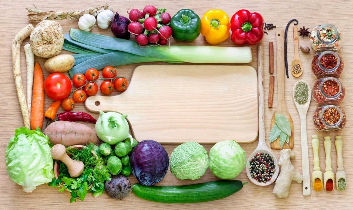 Овощи фрукты баннер