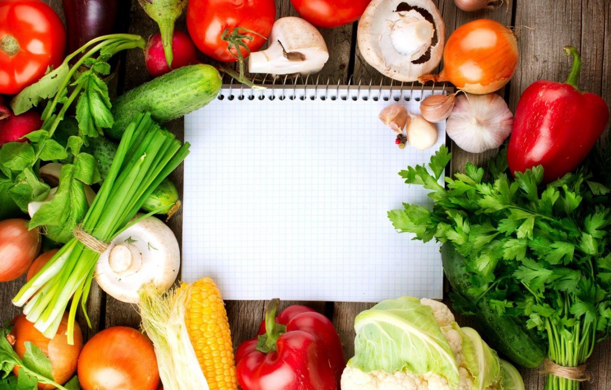 Абстрактный фон пищи