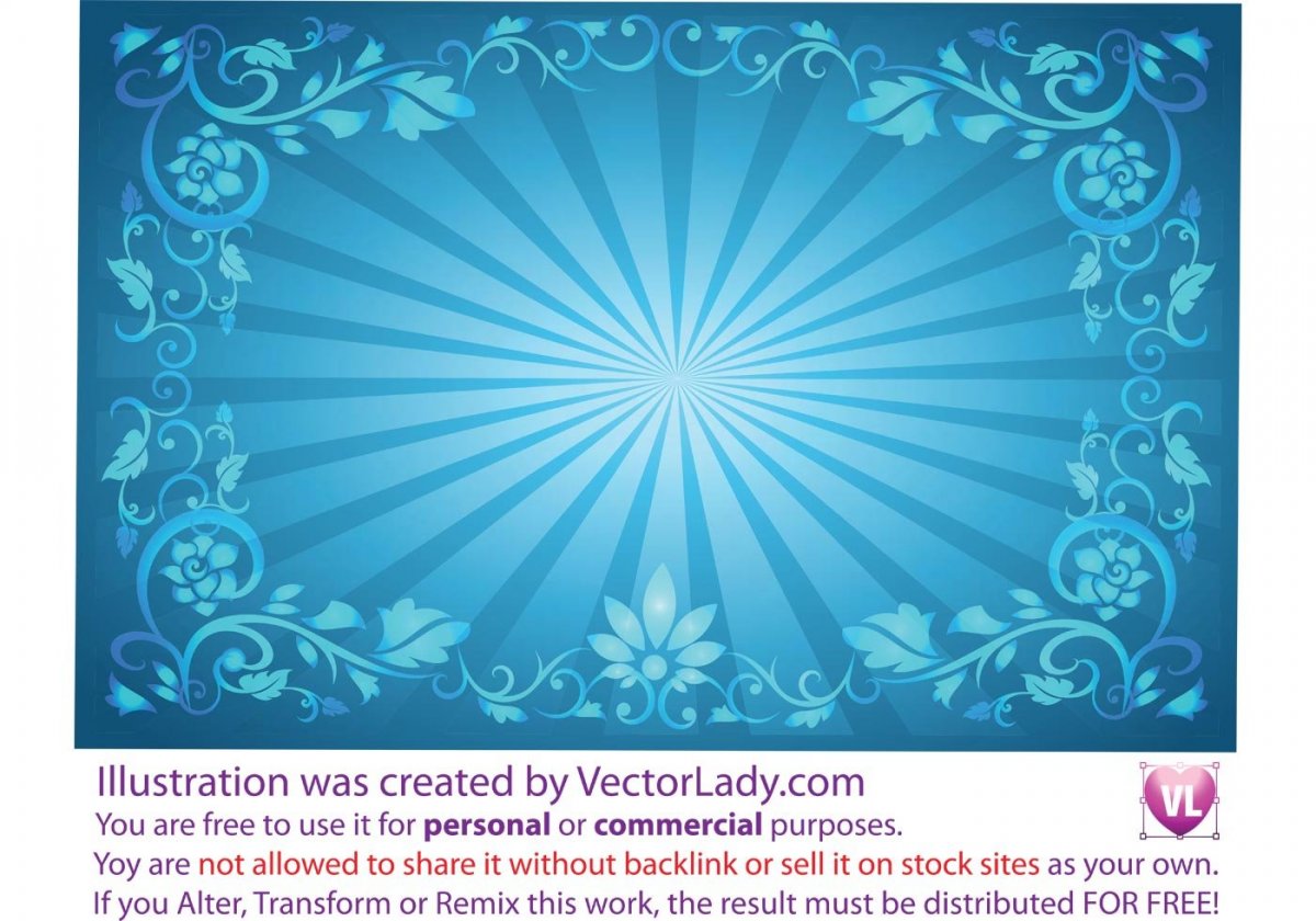 Холодный фон с узорами