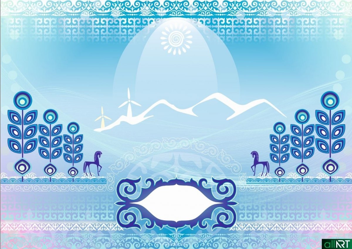 Бурятский фон для презентации